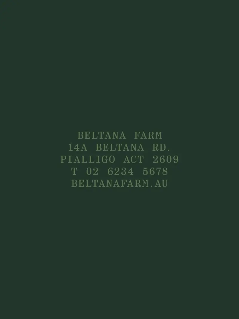 Beltana Farm Address Block