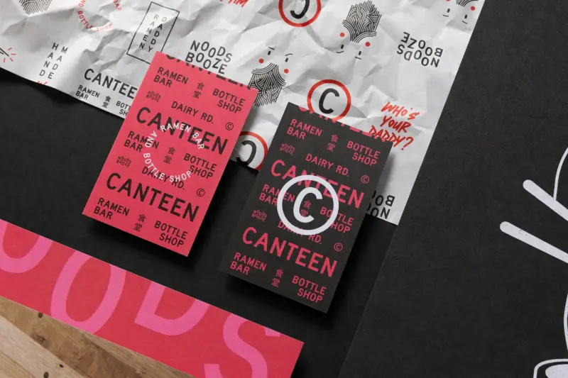 Canteen Ordering Cards