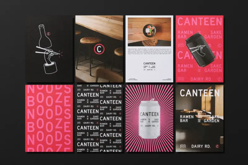 Assorted Canteen Posters