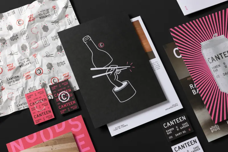 Canteen Printed Materials