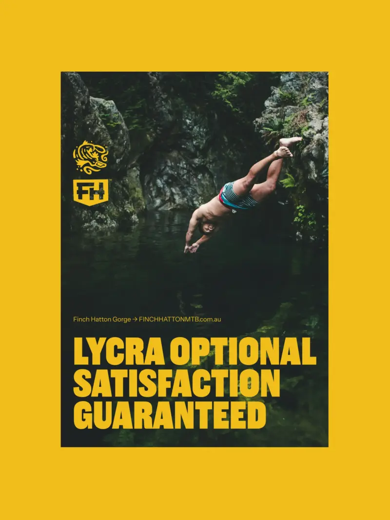 Finch Hatton poster promoting Finch Hatton Gorge