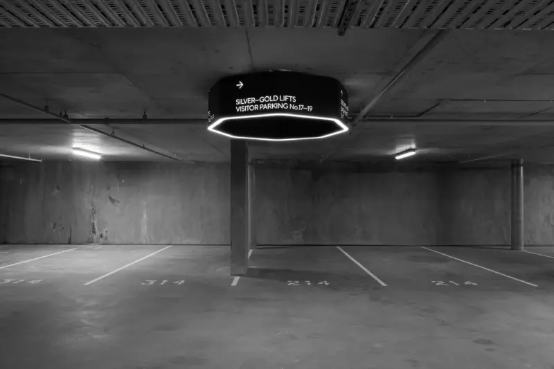 Sapphire Basement Wayfinding System