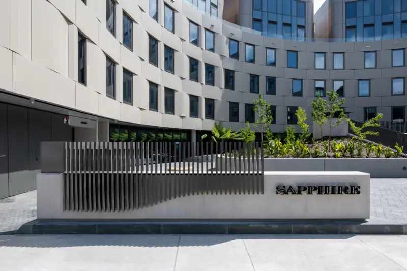 Sapphire Entry Signage